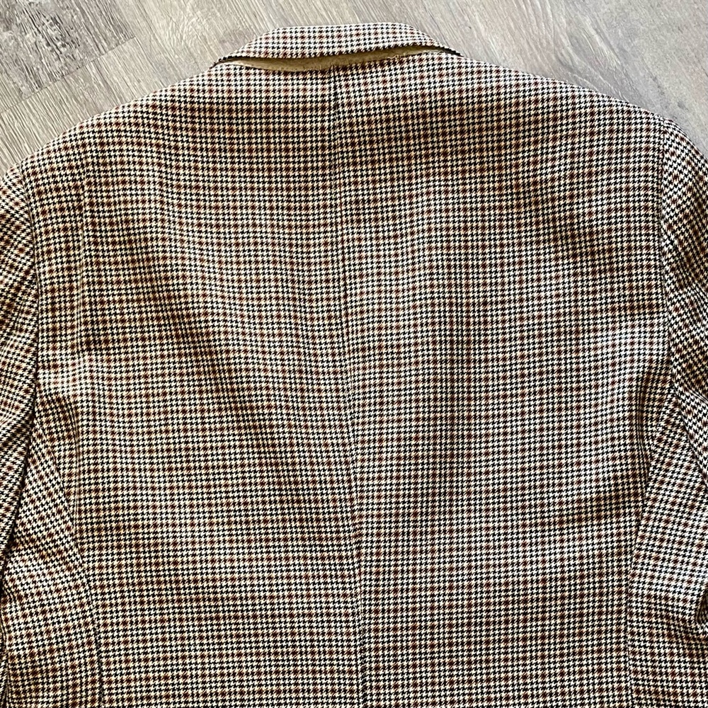 Vintage DAKS Ben Turturici USA Union Made 100% Wool Tweed Sports Coat Blazer - Picture 16 of 16
